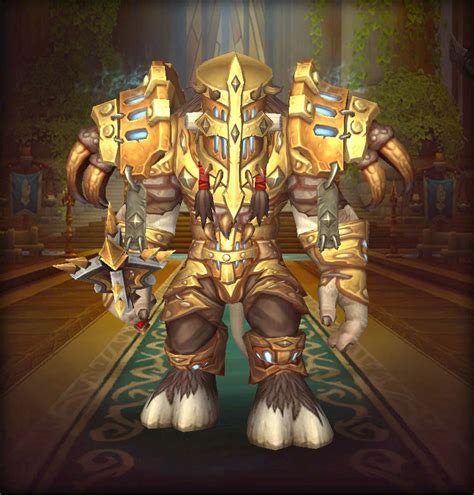 Tauren paladin transmog As a transmog player knowing I cannot have this transmog for my paladin discourages me from playing